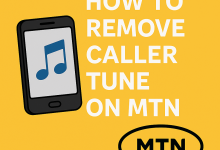 How to remove caller tunes on MTN