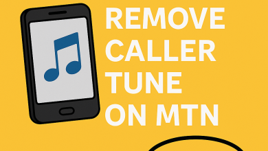 How to remove caller tunes on MTN